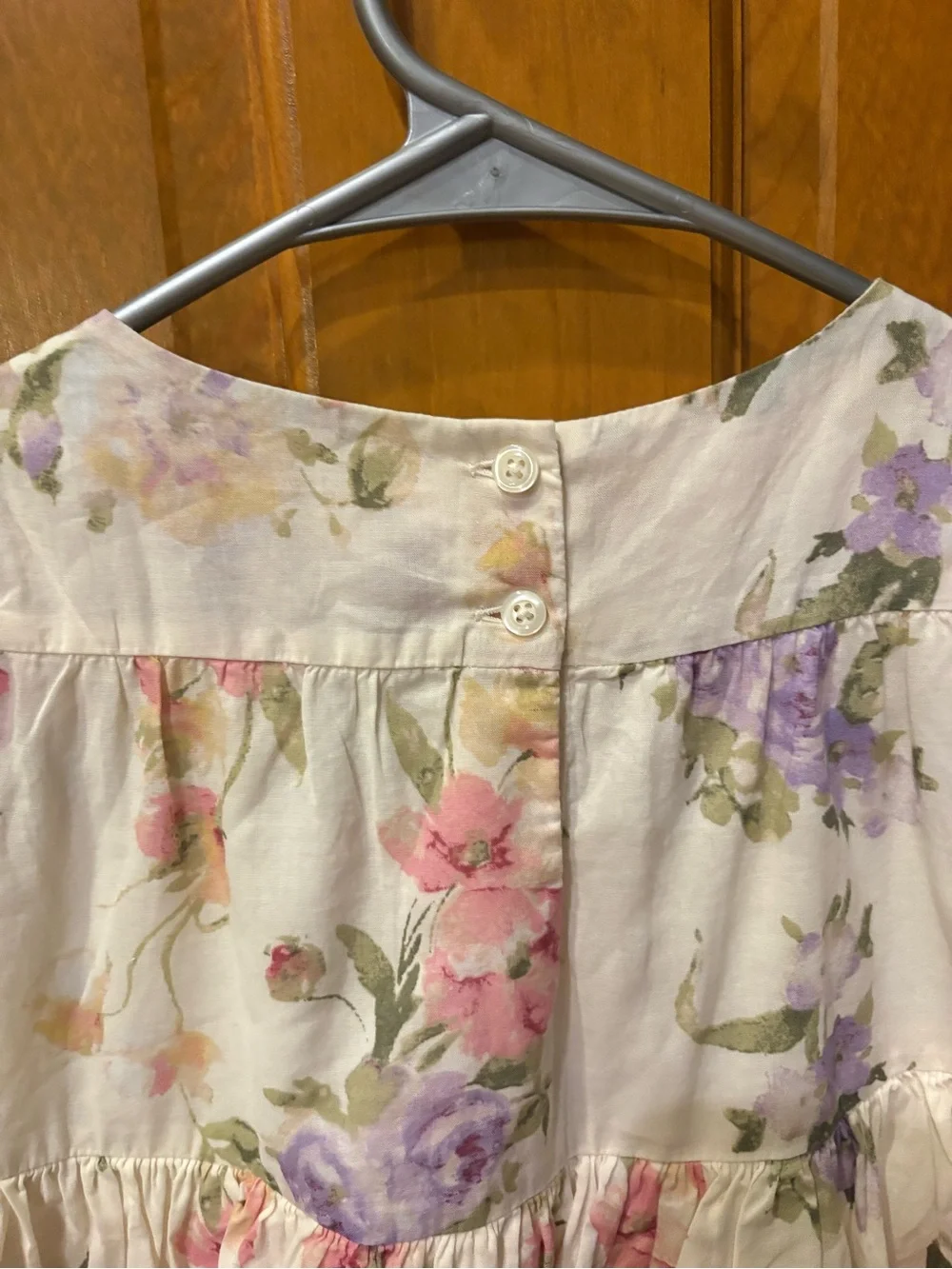 Gap x LoveShackFancy Toddler Tiered Floral Dress Birch Size 3
